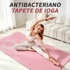 DEEYI Tapete Yoga NBR 10mm Espesso 180x60cm - Novo e Antiderrapante Para Pilates Academia