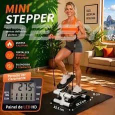 DEEYI Esteira De Passo Mini Stepper Cardio Para Emagrecer e Definir Pernas e Glúteos - Para Casa