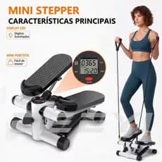 DEEYI Stepper De Fitness Mini Stepper Portátil Para Casa Equipamento Aeróbico De Fitness De Corpo Inteiro