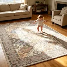Large Non-Slip Living Room Rug 3m and 2m Jacquard Modern Geometric Decoration Various Prints