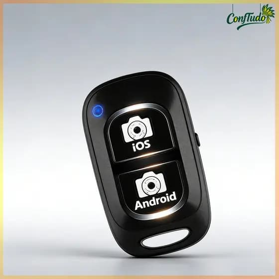 Controle remoto Bluetooth Android IOS telefone celular controlador de obturador de vídeo automático