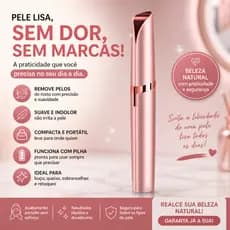 Caneta Depiladora Sobrancelha Elétrico Recarregável (Cores Sortidas)