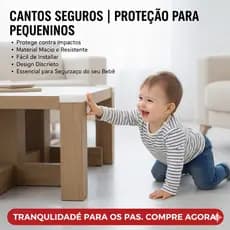 Kit 4 Protetor de Quina Perfeito pada Proteção da sua Criança