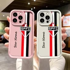 Capinha Capa de personalizada Clube de Futebol SPFC Para Samsung A03 A05 A12 A13 A14 A15 A32 A51 A71 A72 Case