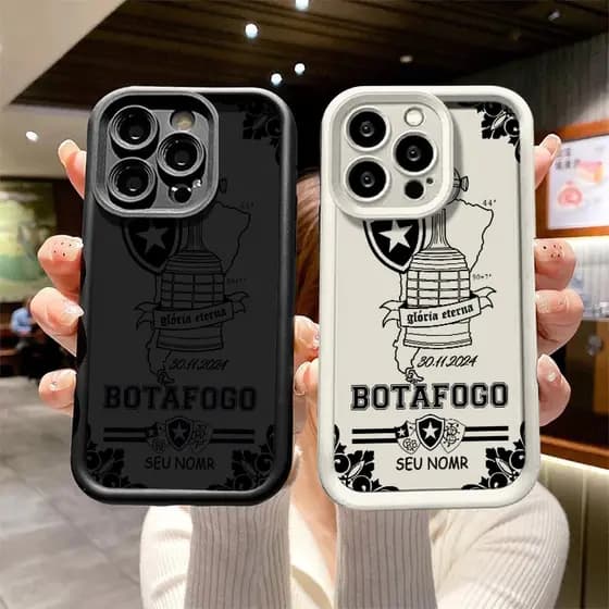 Capinha de personalizado Clube de Futebol Botafogo para iPhone 11 13 x xr xs max 12 14 15 pro max 7 15 Plus 17 pro capa