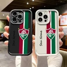 Capinha celular personalizada Clube de Futebol Fluminense para iPhone 12 13 xr xs max 11 16 14 15 pro max Capa silicone
