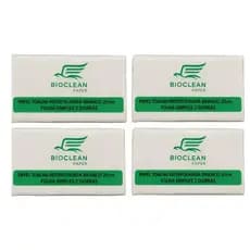 papel interfolha bioclean 1000 folhas branco 20x21 cm
