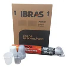 Copo Plástico Descartável 180ml Econômico Água Refrigerante Copo bom Festa Evento Aniversário Festas