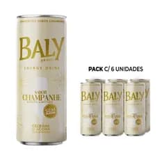 Pack Energético Baly Energy Drink Champanhe 250ml