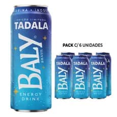 Pack  Energético Baly Energy Drink Tadala 473ml