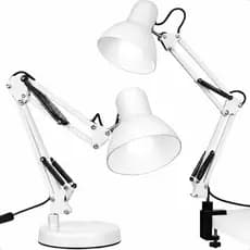 Luminária de Mesa Pixar Prime Articulada Abajur com Garra e Base