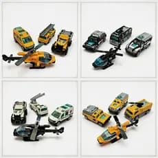 Conjunto 4 ou 8 Carrinhos De Ferro Miniatura Brinquedo Infantil Presente Menino