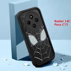 Capinha Para Xiaomi Redmi 14C Poco C75 A4 5G Case Normal Capa De Celular Preto Macio Silicone 5115 TYB