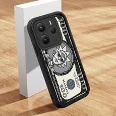Capinha Para Xiaomi Redmi Note 14 5G Case Normal Capa De Celular Preto Macio Silicone 5299 TYB