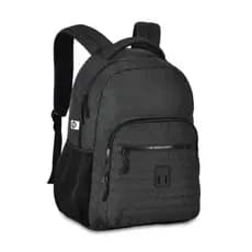 Mochila Escolar Masculina/Feminina Azul Impermeável com Vários Compartimentos Bolso Frontal Resistente Faculdade