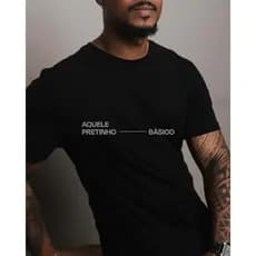 KIT 2 Camiseta Masculina 100% Algodão Pima Original Toque Macio Modelagem Confortável e Lisa Não Amarrota