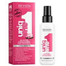 Revlon Professional Uniq One Lotus Flower 150ml Leave-in Tratamento 10 Benefícios Controle Frizz