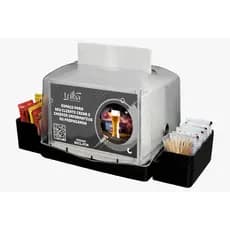 Porta Guardanapo Mini Restaurante Dispenser Com Organizador de Sachês Lanchonete Restaurante