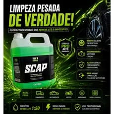 SCAP SHAMPOO ÁCIDO  CONCETRADO PARA LIMPEZA AUTOMOTIVA