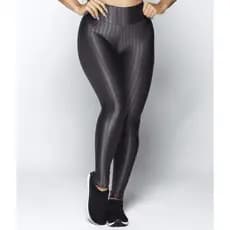 Legging Poliamida 3D Feminina Fitness Cós Alto