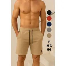 Bermuda Moletom Masculino  Vários cores streewear básico com elástico e bolso!! Use o cupom de frete grátis!!!