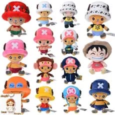Presente De Aniversário Chopper Brinquedos De Pelúcia Boneca Luffy Macaco D Tony Bonito Brinquedo Anime Figura