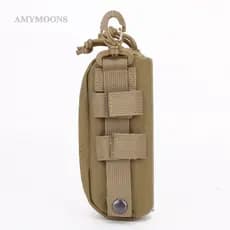 Amymoons Mala Tática de Nylon para Óculos de Concha Dura Molle System Mala Protetora Acessório