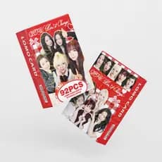 92 Cartões Lomo Genius Amor Não Mudar Adesivo Yeyoung Sion Mika Zoe Andamiro Adesivos Fotográficos Viagem SOLO Kpop Post