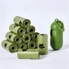 Kit 225/450 Unidades Saquinhos Cata Coco Refil Sacos De Lixo Pet Gato E Cachorro Saco Plástico