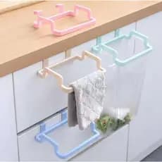 Novo Suporte para Sacola de Lixo de Cozinha Suspenso, Suporte Portátil para Sacola Plástica de Lixo Olaola
