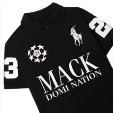 Camisa Polo Unissex "Black Edition" 100% Algodão