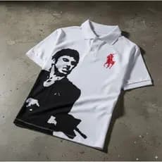 Camisa Polo StreetClub Feita em Piquet Manga Curta Scarface2