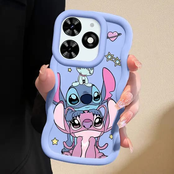 Capinha Capa Para Infinix Smart 8 Pro HD Plus Hot 40i Case Decorada Kawaii Criativa Silicone MKL0098