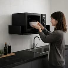 Suporte Flutuante 60cm Microondas, Air Fryer, Impressora Mdf multiuso