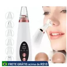 Removedor De Cravos Espinhas Cleaning Sugador Poros Acne Sucção Usb Recarregável   ANG