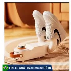 Secador Inteligente Aquecimento Rápido Antibacteriano com Temporizador Dobrável
