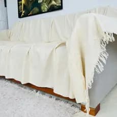 Manta Para Sofá King 400x1,80 Extra Gigante Tecido 100% Algodão Confeccionado em Alta Qualidade Lavável em Máquina