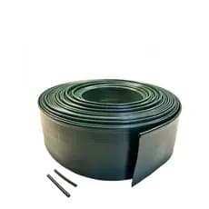 Limitador Grama Borda Reforçada Separador Organizador Jardim Flexível Resistente 12 cm Altura