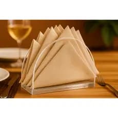 Porta Guardanapo De Acrílico - Transparente - HOME PRESENTES