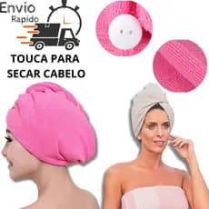 toalha de banho touca de banho para cabelo toalha micro fibra grossa touca para secar cabelo micro fibra
