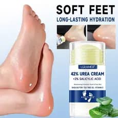 Creme para os Pés com 42% de Ureia + 2% de Ácido Salicílico, Cuidado Intensivo Hidratante para os Pés e Mãos, Creme Hidr