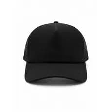 Boné Trucker Telinha Preto Ajustável Masculino Feminino