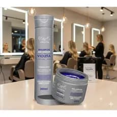 Blond Matizador Profissional Violeta Belkit Cabelos Loiros Platinados e Grissalhos