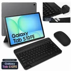 Kit Teclado e Mouse Slim Bluetooth para Samsung S10 FE+ 13.1