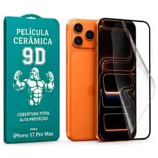 Película de Cerâmica para iPhone 17 17 Pro 17 Pro Max
