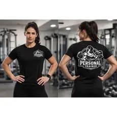 Camiseta Personal Trainer Educação Física Academia Feminina Treinadora Professora