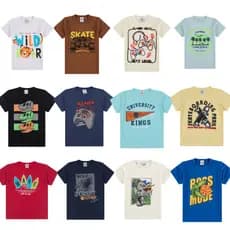 Kit Camiseta Infantil Menino 100% Algodão do Tamanho 1 ao 10 | | Camiseta Infantil Masculino Regata e Camiseta Menino