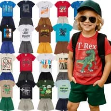 Conjunto Infantil Menino 1 a 10 anos | Roupa Infantil Menino | Conjuntos Infantil Masculino Dia a Dia