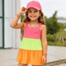 Vestido Infantil Menina Tamanho 1 a 10 Anos - Vestido Três Marias Infantil | Vestido Menina