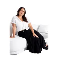 Blusa Feminina Plus Size Cardigan Cropped Verão Cordão Croche 145